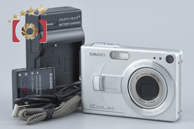 【中古】CASIO カシオ EXILIM EX-Z40 シルバー コンパクトデジタルカメラ