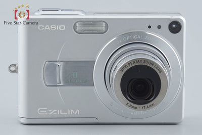 【中古】CASIO カシオ EXILIM EX-Z40 シルバー コンパクトデジタルカメラ