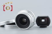 【中古】Voigtlander フォクトレンダー SNAPSHOT-SKOPAR 25mm f/4 MC シルバー L39 ライカスクリューマウント + 25mm ビューファインダー