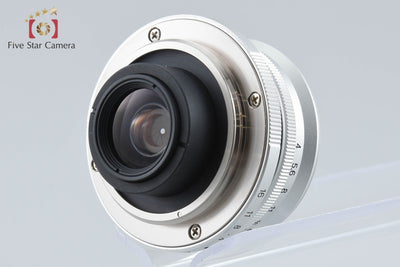 【中古】Voigtlander フォクトレンダー SNAPSHOT-SKOPAR 25mm f/4 MC シルバー L39 ライカスクリューマウント + 25mm ビューファインダー