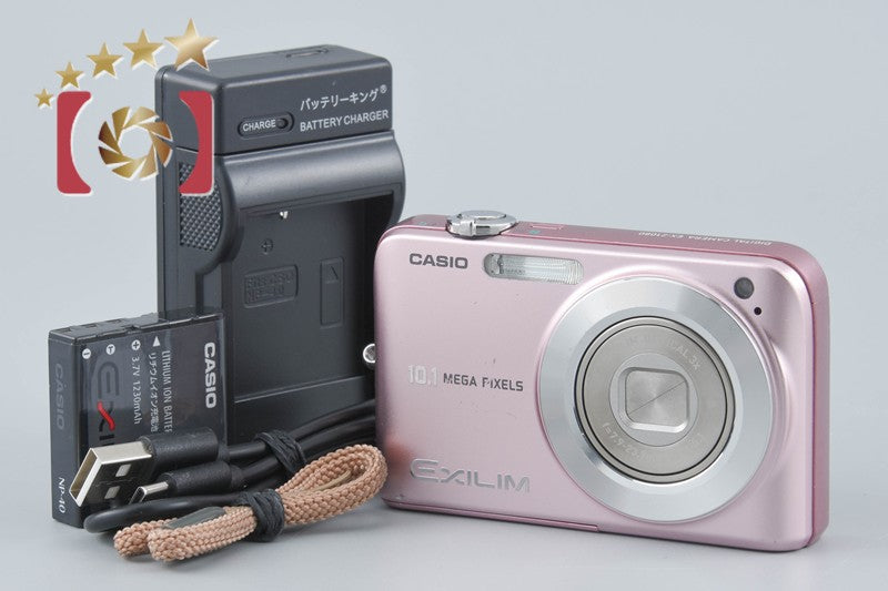 【中古】Casio カシオ EXILIM ZOOM EX-Z1080 ピンク コンパクトデジタルカメラ
