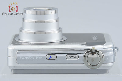 【中古】FUJIFILM 富士フイルム FinePix V10 ガンメタリック コンパクトデジタルカメラ