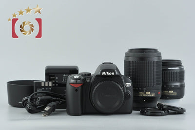 【中古】Nikon ニコン D40x ダブルズームキット