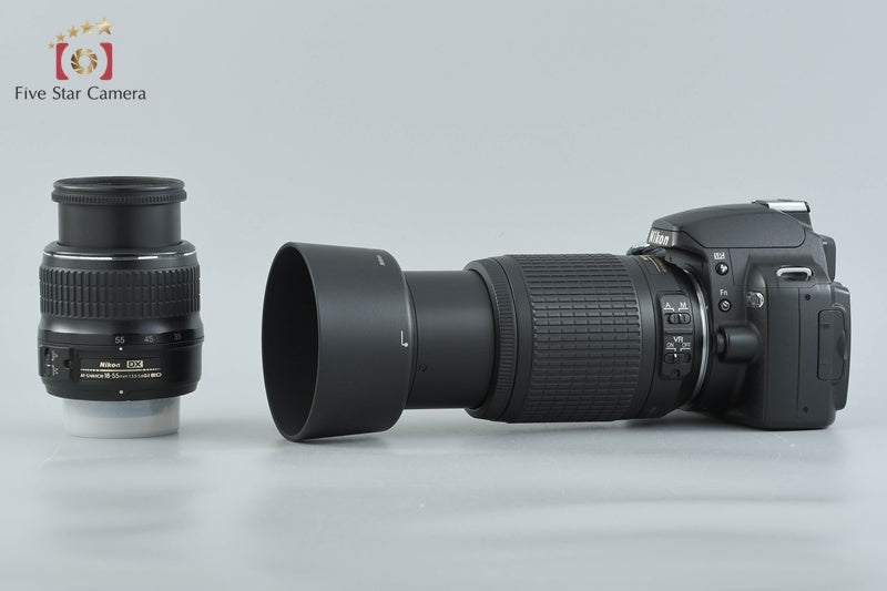 Nikon D40X ダブルズームキット 中古】Nikon ニコン D40x ダブルズームキット – Five Star Camera