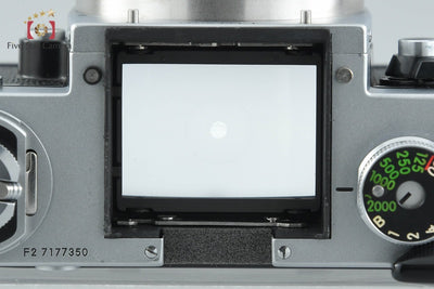 【中古】Nikon ニコン F2 アイレベル シルバー フィルム一眼レフカメラ