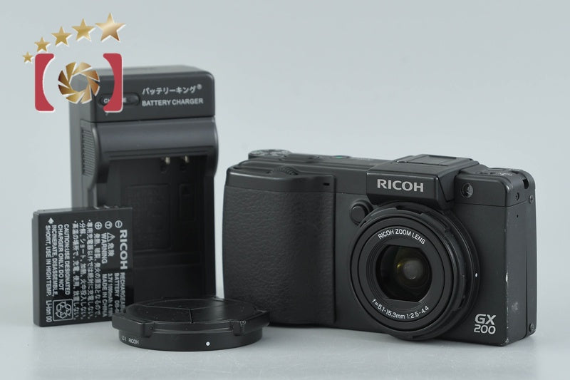 中古】RICOH リコー GX200 コンパクトデジタルカメラ シャッター回数