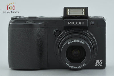 【中古】RICOH リコー GX200 コンパクトデジタルカメラ シャッター回数僅少