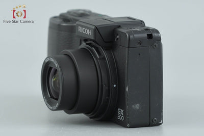 【中古】RICOH リコー GX200 コンパクトデジタルカメラ シャッター回数僅少