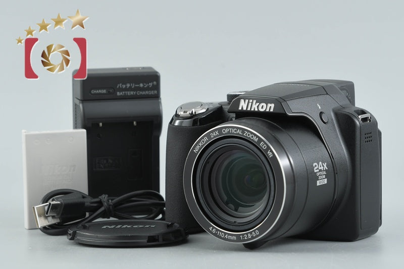 【中古】Nikon ニコン COOLPIX P90 ブラック コンパクトデジタルカメラ