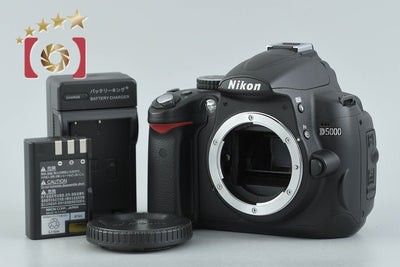 【中古】Nikon ニコン D5000 デジタル一眼レフカメラ シャッター回数僅少