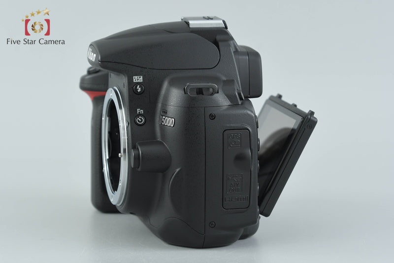 中古】Nikon ニコン D5000 デジタル一眼レフカメラ シャッター回数僅少