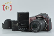 【中古】Panasonic パナソニック DMC-G3 センシュアルブラウン + G VARIO 14-42mm f/3.5-5.6 ASPH. MEGA O.I.S. H-FS014042 シャッター回数僅少