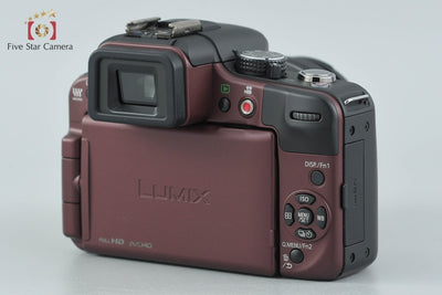 【中古】Panasonic パナソニック DMC-G3 センシュアルブラウン + G VARIO 14-42mm f/3.5-5.6 ASPH. MEGA O.I.S. H-FS014042 シャッター回数僅少