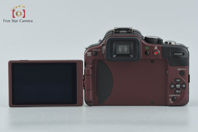 【中古】Panasonic パナソニック DMC-G3 センシュアルブラウン + G VARIO 14-42mm f/3.5-5.6 ASPH. MEGA O.I.S. H-FS014042 シャッター回数僅少
