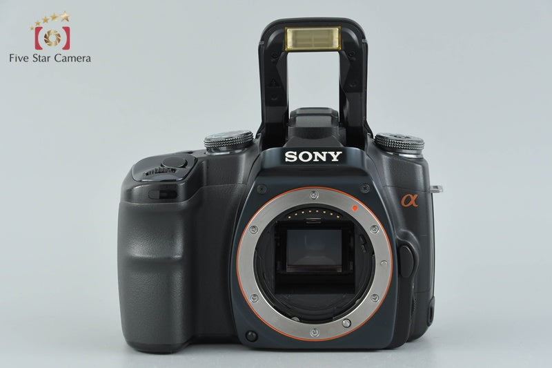 中古】SONY ソニー α100 DSLR-A100 ブラック + DT 18-55mm f/3.5-5.6