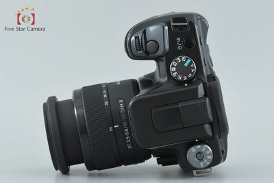 【中古】SONY ソニー α100 DSLR-A100 ブラック + DT 18-55mm f/3.5-5.6 SAM II SAL18552