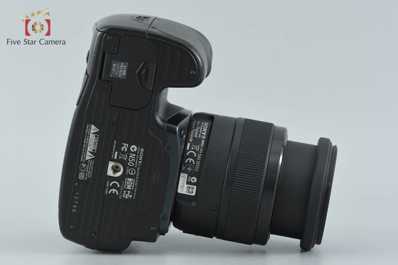 中古】SONY ソニー α100 DSLR-A100 ブラック + DT 18-55mm f/3.5-5.6