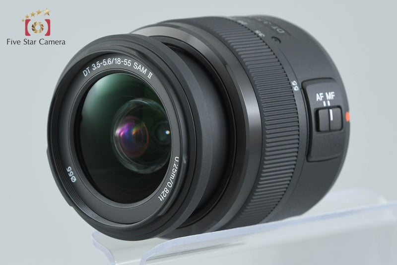 中古】SONY ソニー α100 DSLR-A100 ブラック + DT 18-55mm f/3.5-5.6