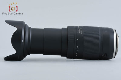 【中古】TAMRON タムロン B028 18-400mm f/3.5-6.3 Di II VC HLD キヤノン用 元箱付き