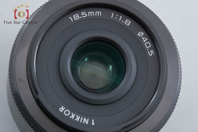 【中古】Nikon ニコン 1 NIKKOR 18.5mm f/1.8 ブラック