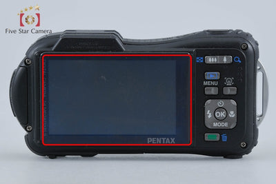 【中古】RICOH リコー PENTAX ペンタックス Optio WG-1 GPS シャイニーオレンジ 防水アクションカメラ