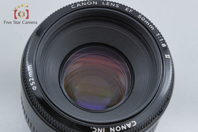 【中古】Canon キヤノン EF 50mm f/1.8 II