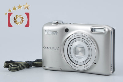 【中古】Nikon ニコン COOLPIX L28 シルバー コンパクトデジタルカメラ
