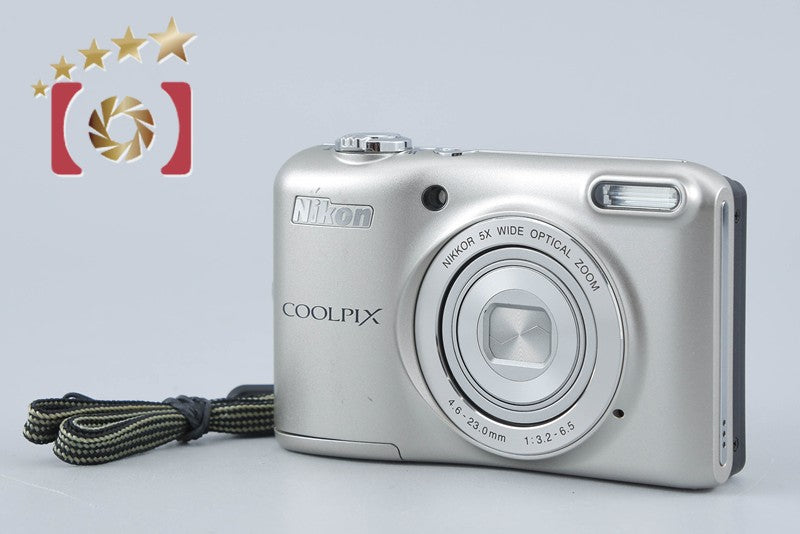【中古】Nikon ニコン COOLPIX L28 シルバー コンパクトデジタルカメラ