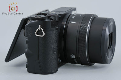 【中古】Nikon ニコン 1 J5 ブラック 標準パワーズームキット シャッター回数僅少
