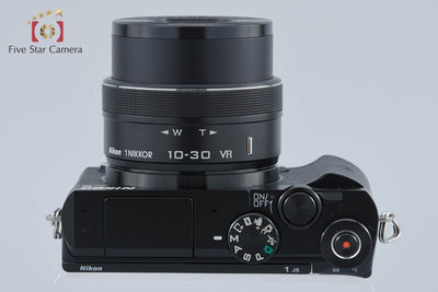 【中古】Nikon ニコン 1 J5 ブラック 標準パワーズームキット シャッター回数僅少