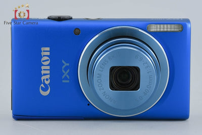 【中古】Canon キヤノン IXY 100F ブルー コンパクトデジタルカメラ