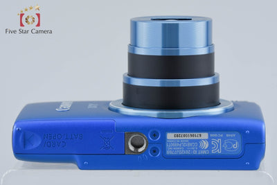 【中古】Canon キヤノン IXY 100F ブルー コンパクトデジタルカメラ