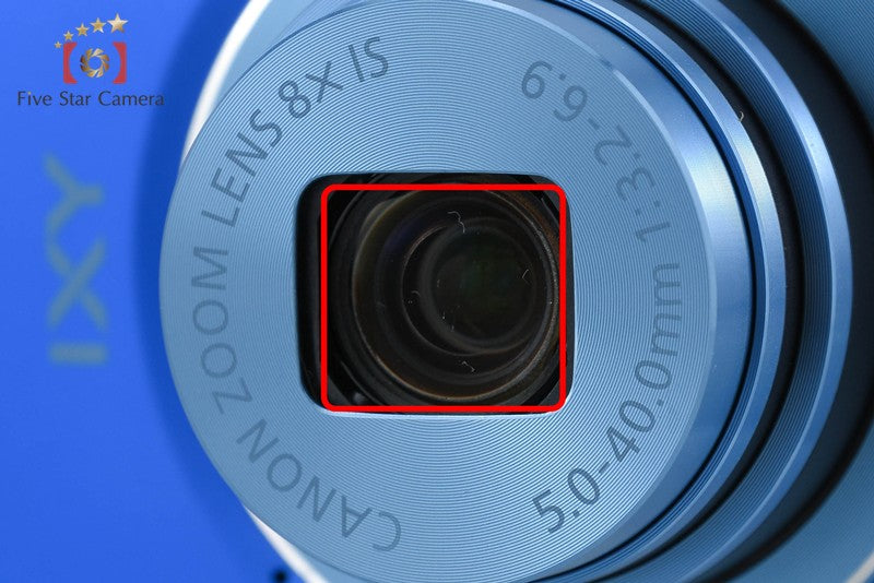 中古】Canon キヤノン IXY 100F ブルー コンパクトデジタルカメラ
