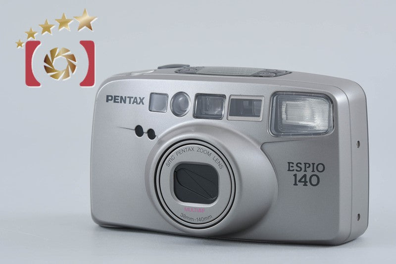 【中古】PENTAX ペンタックス ESPIO 140 シルバー コンパクトフィルムカメラ