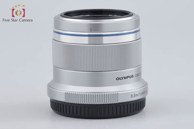 【中古】OLYMPUS オリンパス M.ZUIKO DIGITAL 45mm f/1.8 シルバー 元箱付き