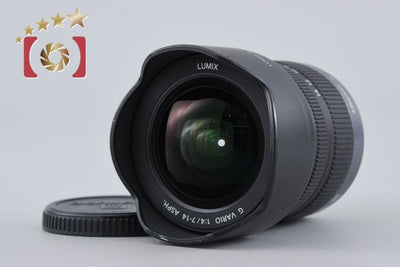 【中古】Panasonic パナソニック LUMIX G VARIO 7-14mm f/4 ASPH. H-F007014