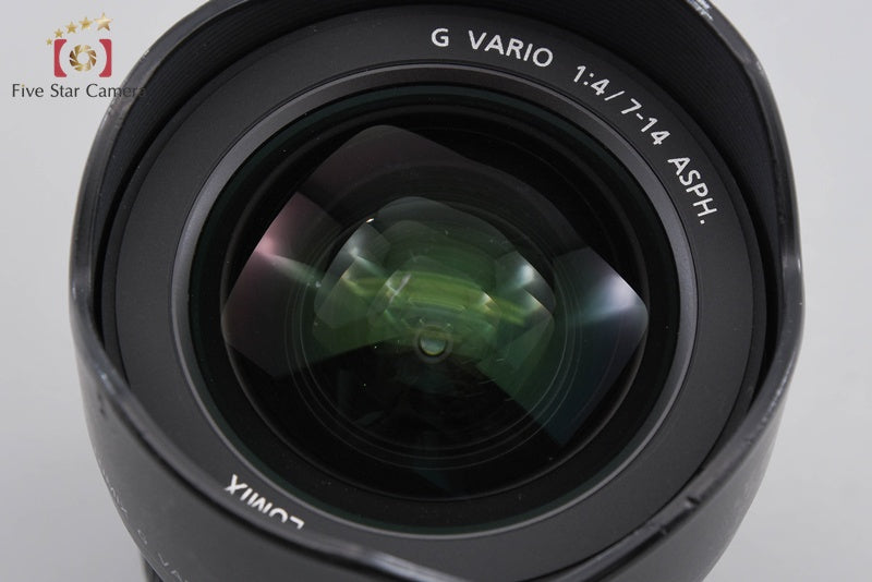 中古】Panasonic パナソニック LUMIX G VARIO 7-14mm f/4 ASPH. H