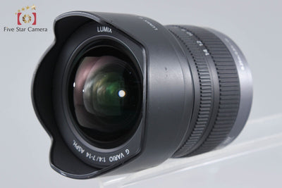 【中古】Panasonic パナソニック LUMIX G VARIO 7-14mm f/4 ASPH. H-F007014
