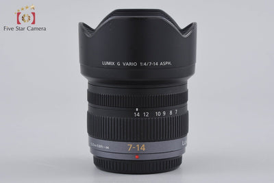 【中古】Panasonic パナソニック LUMIX G VARIO 7-14mm f/4 ASPH. H-F007014