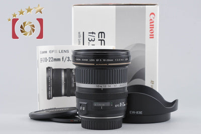 【中古】Canon キヤノン EF-S 10-22mm f/3.5-4.5 USM 元箱付き