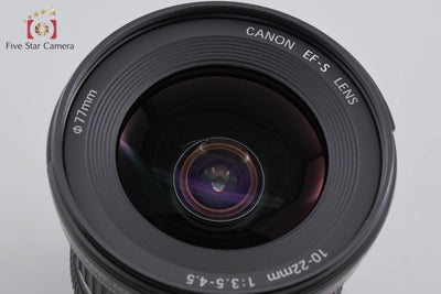 【中古】Canon キヤノン EF-S 10-22mm f/3.5-4.5 USM 元箱付き