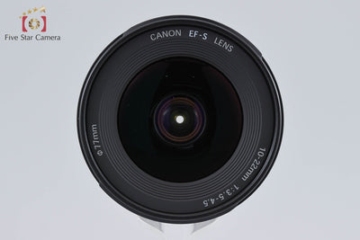 【中古】Canon キヤノン EF-S 10-22mm f/3.5-4.5 USM 元箱付き