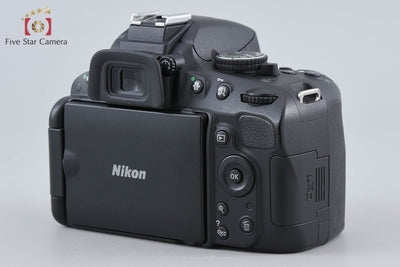 【中古】Nikon ニコン D5100 + AF-S DX NIKKOR 18-55mm f/3.5-5.6 G ED