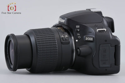 【中古】Nikon ニコン D5100 + AF-S DX NIKKOR 18-55mm f/3.5-5.6 G ED