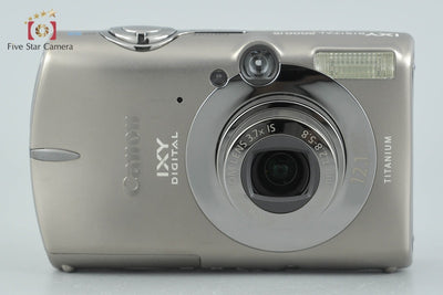 【中古】Canon キヤノン IXY Digital 2000 IS ゴールド コンパクトデジタルカメラ