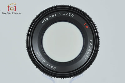 【中古】CONTAX コンタックス Carl Zeiss Planar 50mm f/1.4 T* AEJ