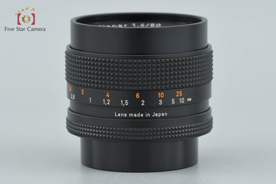 【中古】CONTAX コンタックス Carl Zeiss Planar 50mm f/1.4 T* AEJ