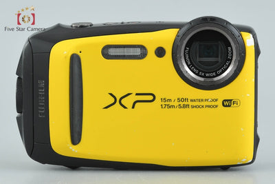 【中古】FUJIFILM 富士フイルム FINEPIX XP90 イエロー コンパクトデジタルカメラ