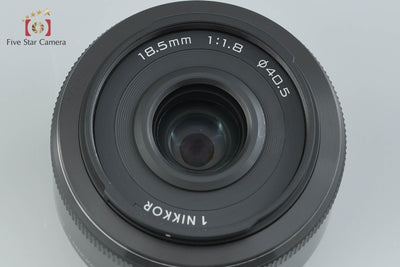 【中古】Nikon ニコン 1 NIKKOR 18.5mm f/1.8 ブラック
