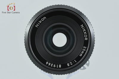 【中古】Nikon ニコン New NIKKOR 35mm f/2.8 Ai改